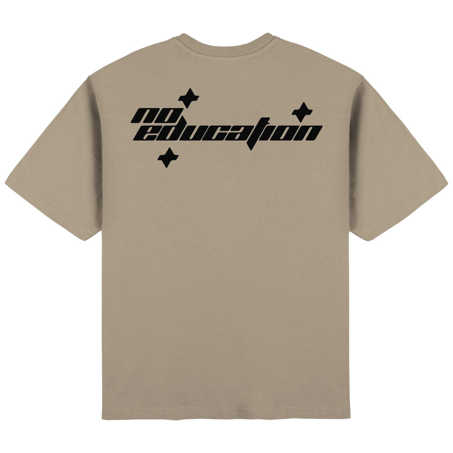 NoEducation - Streetwear Oversized T-Shirt