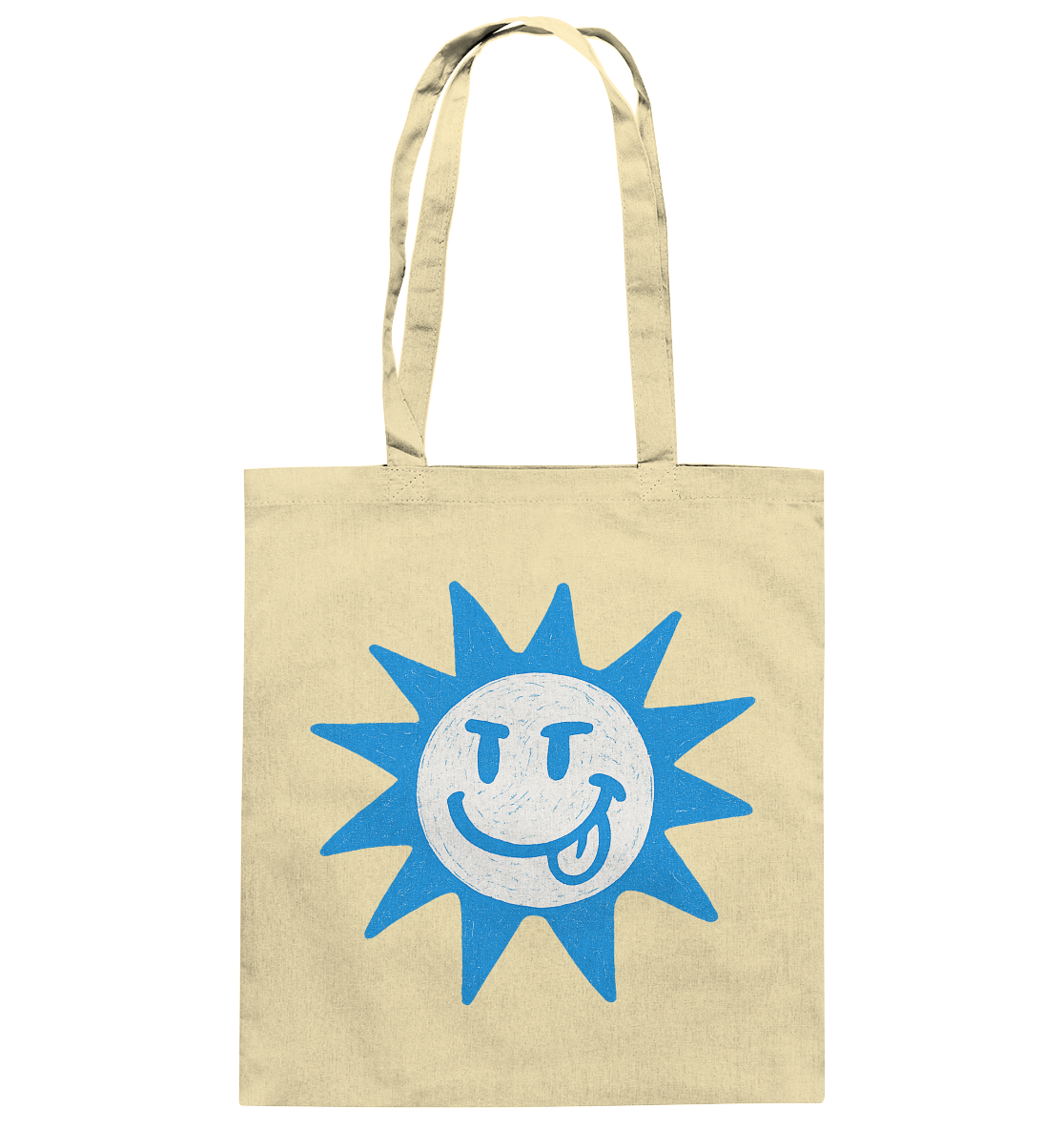 Blue sunburn - Baumwolltasche