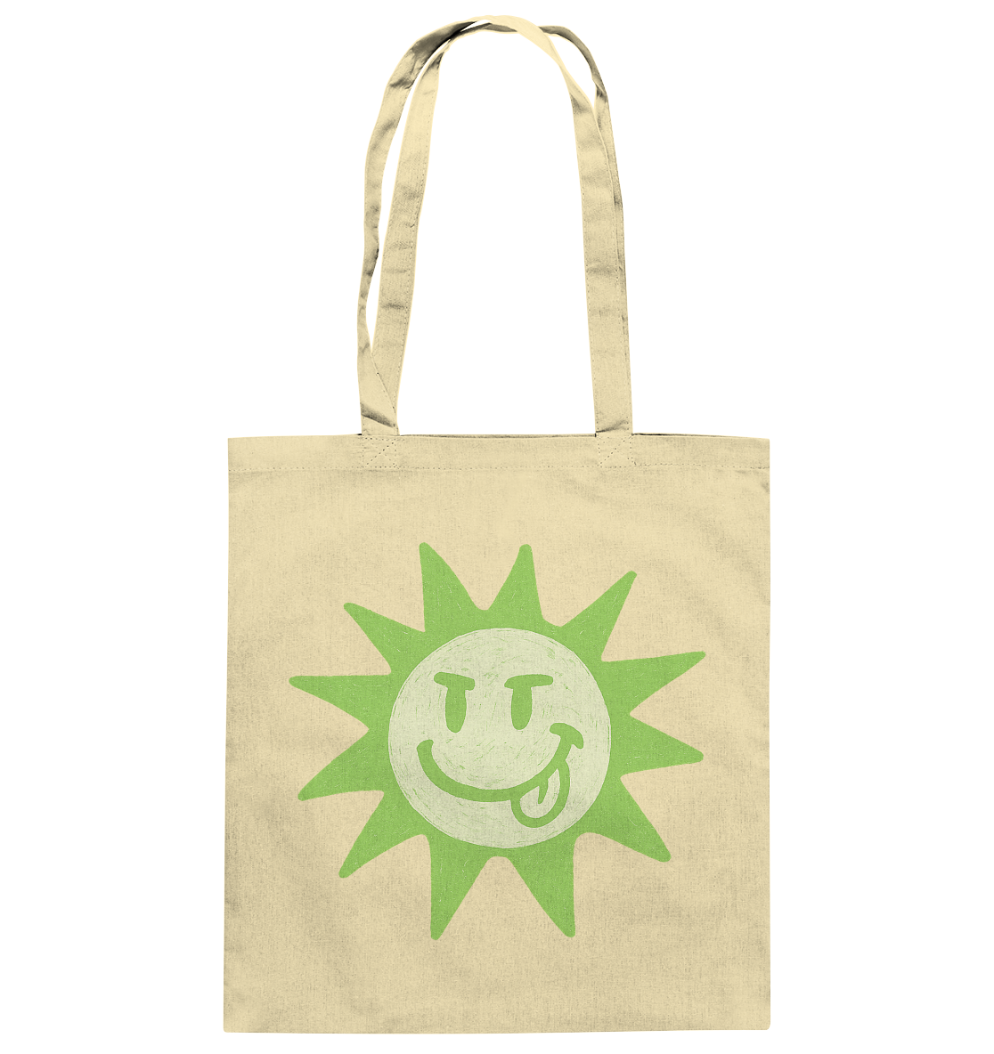 Green sunburn - Baumwolltasche