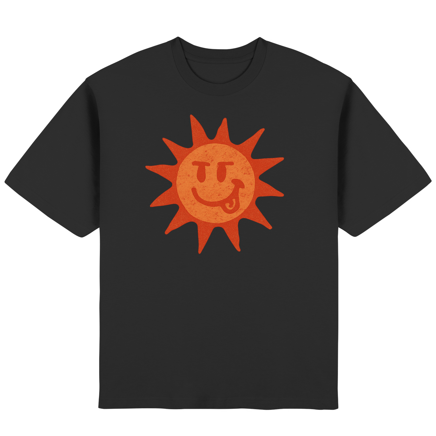 Red sunburn - Streetwear Oversized T-Shirt
