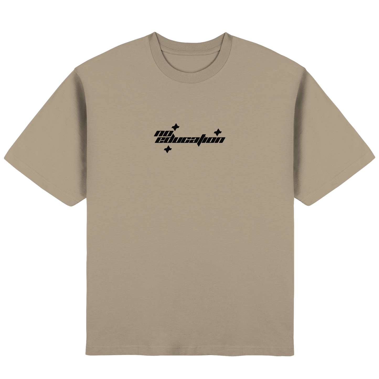 NoEducation - Streetwear Oversized T-Shirt