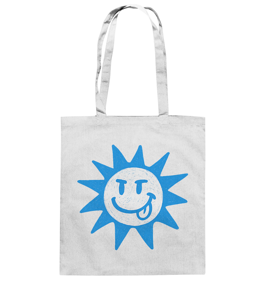 Blue sunburn  - Baumwolltasche