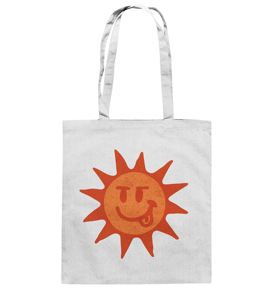 Red sunburn  - Baumwolltasche