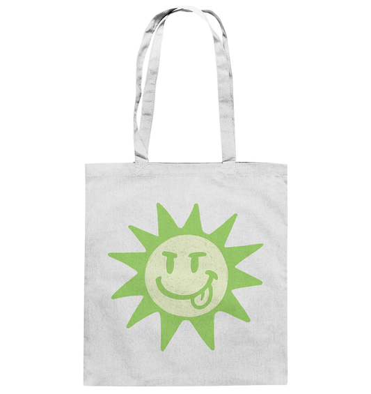 Green sunburn  - Baumwolltasche