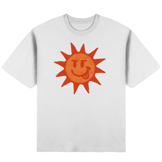 Red sunburn  - Streetwear Oversized T-Shirt