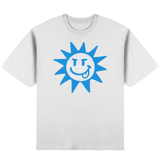 Blue sunburn  - Streetwear Oversized T-Shirt